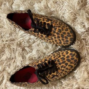 Leopard Print Vans